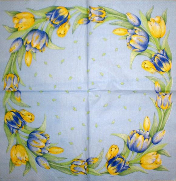 054 Tulips - 3-ply
